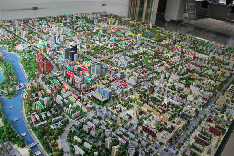 城市規劃模型將我們城市的未來躍然入我們的眼前
